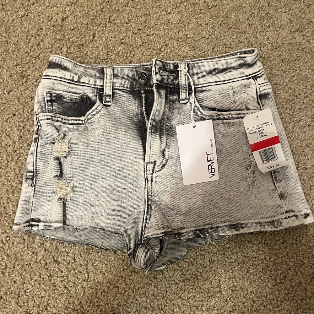 Dry goods high rise jean shorts